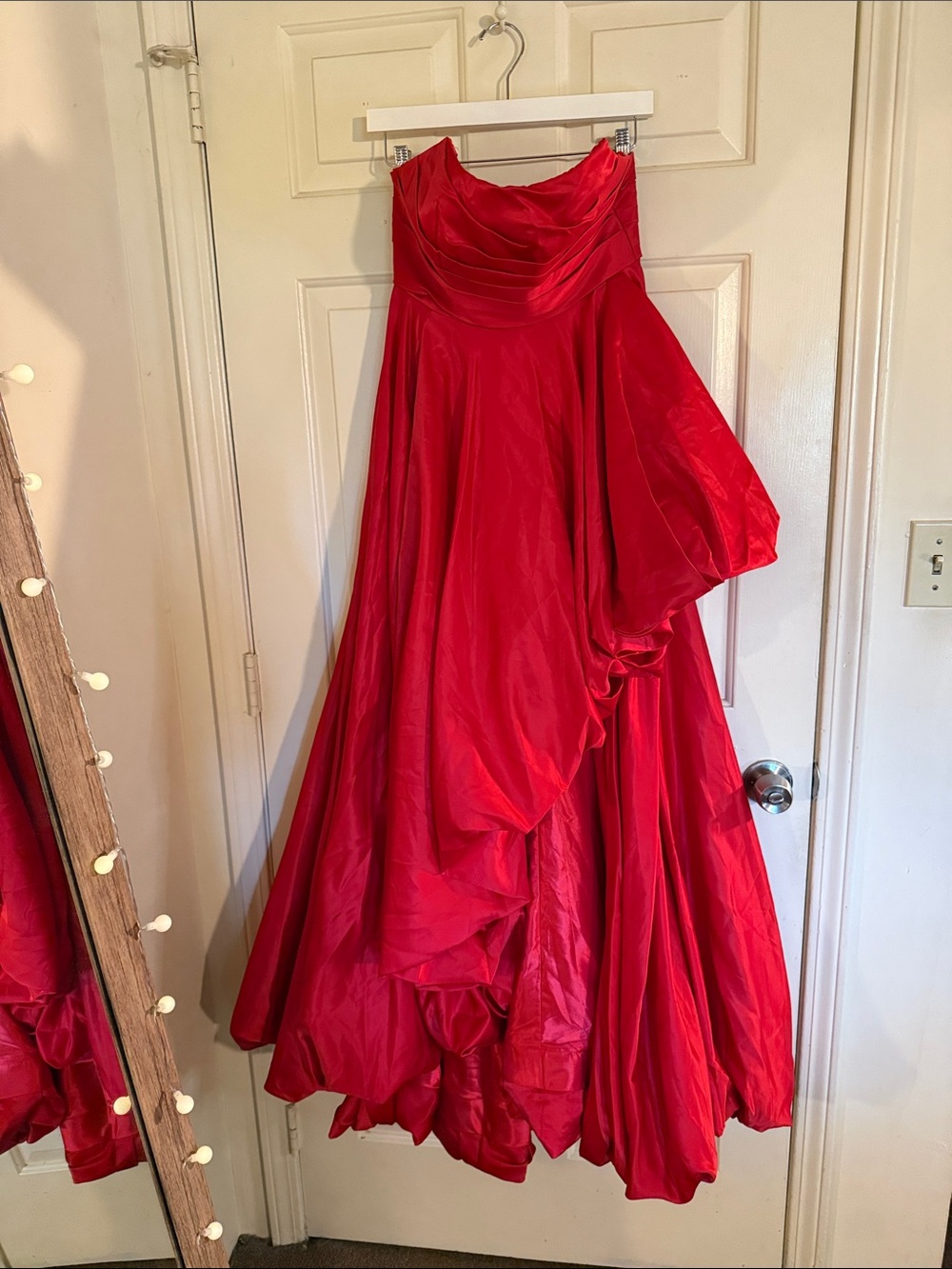 MAC DUGGAL
Strapless Asymmetrical Maxi Dress - Picture 4 of 14